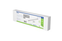 Decor LED-Leuchte Catania 400mm 8W AC220-240V 50/60Hz 4000K IP44 RA >80 640lm Chrom 1208962883