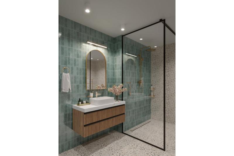 Decor LED-Leuchte Catania 400mm 8W AC220-240V 50/60Hz 4000K IP44 RA >80 640lm Chrom 1208962883