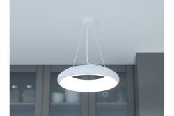 Decor LED-Leuchte LEON 35W 3200lm AC220-240V 50/60Hz 120° IP40 4000K abgehängt/Decke weiß 1208962911
