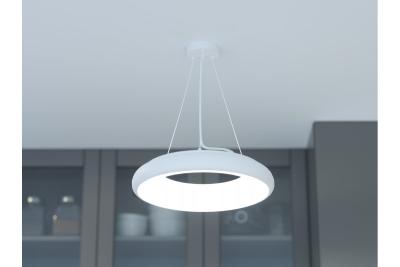 Decor LED-Leuchte LEON 35W 3200lm AC220-240V 50/60Hz 120° IP40 4000K abgehängt/Decke weiß 1208962911