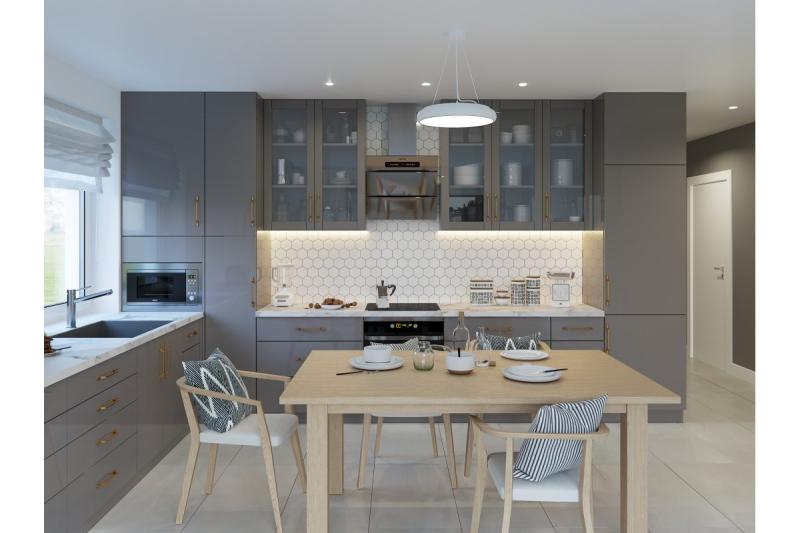 Decor LED-Leuchte LEON 35W 3200lm AC220-240V 50/60Hz 120° IP40 4000K abgehängt/Decke weiß 1208962911