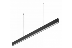 Decor LED hängende Leuchte LIVIA 40W 3600lm AC220-240V 50-60Hz 100° RA>80 IP20 AL/PC 4000K 120cm schwarz 1208962913