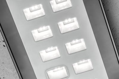 FixtureLED LUNAR, 40W, 4000lm, AC85-265V, IP66,60cm, 60 °, RA> 80, PC / GLAS, 4000K 1208962942