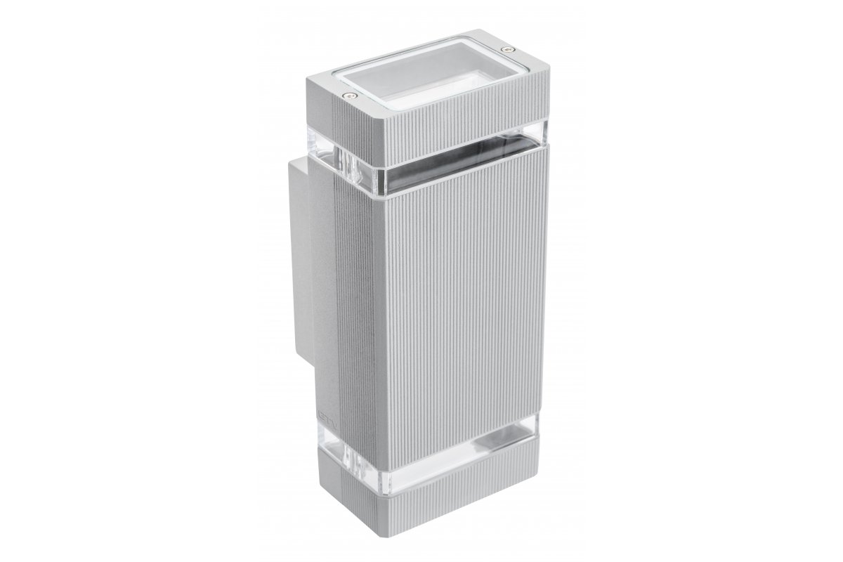 Decor Wandleuchte in zwei Richtungen NESSA GU10 MAX. 2x50W IP54 AC220-240V 50/60Hz grau 1208963008