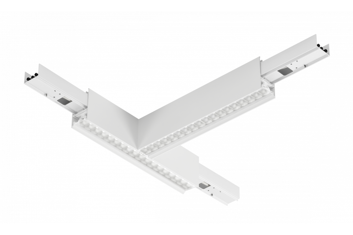 Decor Lineare LED-Leuchte OMEGA LINE-T 30W 2700lm AC220-240V 50-60Hz 60° RA>80 IP20 UGR<19 4000K 120cm weiß. 1208963026