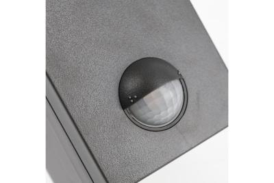 Decor Befestigung PARIS LED mit Bewegungssensor 10W 900lm IP54 AC220-240V 50/60Hz 140° 9m 4000K schwarz 1208963096