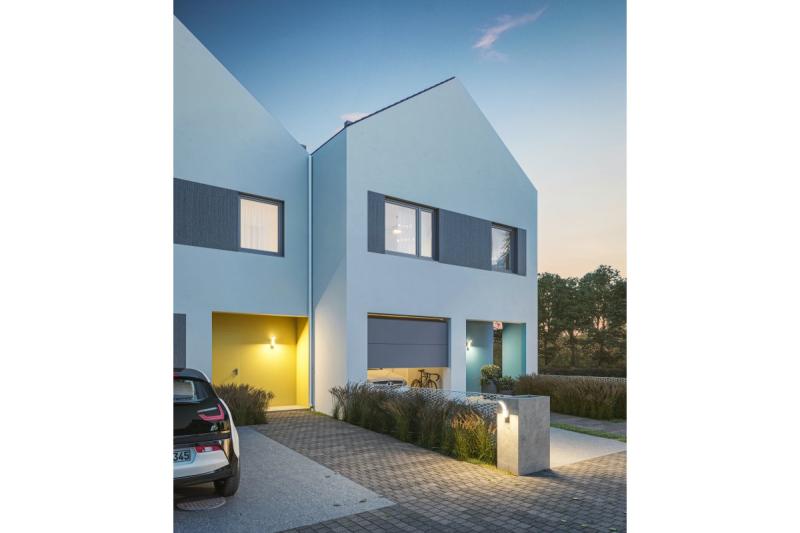 Decor Befestigung PARIS LED mit Bewegungssensor 10W 900lm IP54 AC220-240V 50/60Hz 140° 9m 4000K schwarz 1208963096