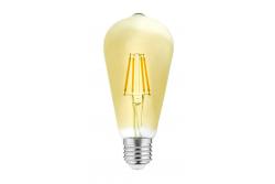 LED-Dekorationslampe, Glühfaden Vintage, ST64, E27, 4 W, 400 lm, AC 220–240 V/50–60 Hz, PF > 0,5, 3000 K 1208963178