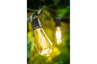 LED-Dekorationslampe, Glühfaden Vintage, ST64, E27, 4 W, 400 lm, AC 220–240 V/50–60 Hz, PF > 0,5, 3000 K 1208963178