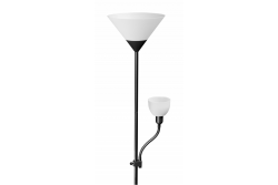 Decor Stehlampe BENFICA 2 max 60W-E27 max 40W-E14 AC220-240V 50/60Hz schwarz 1208963346