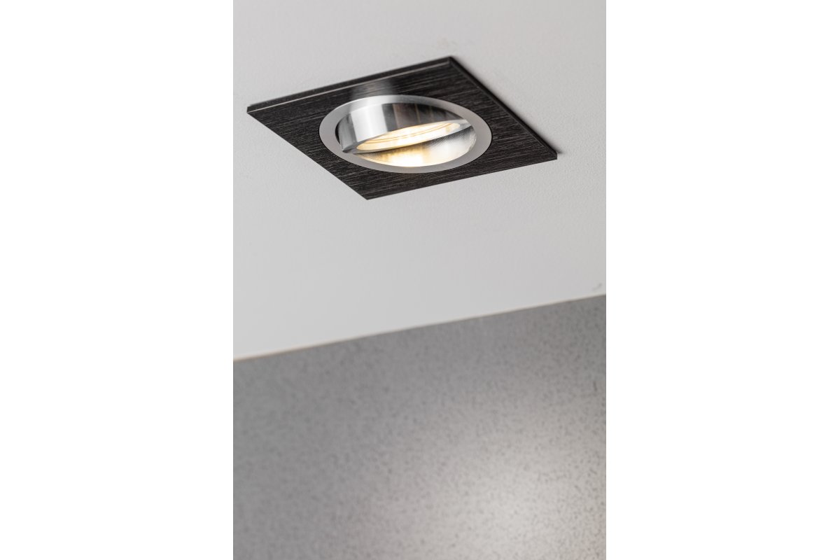 Decor MORENA Deckenstrahler Leuchte IP20 quadratisch schwarz 1208963731