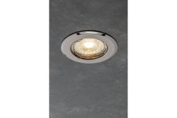Decor Deckenstrahler PARMA II IP20 rund schwarz verchromt 1208963753