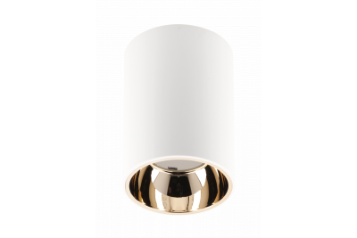 Decor Deckenleuchte ARIES PC 73x105mm IP20 max 20W rund weiß/gold 1208963819