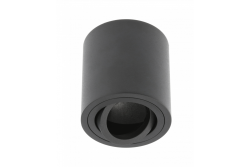 Decor Deckenleuchte AVEIRO Aluminium 80x85mm IP20 max 20W rund schwarz 1208963830