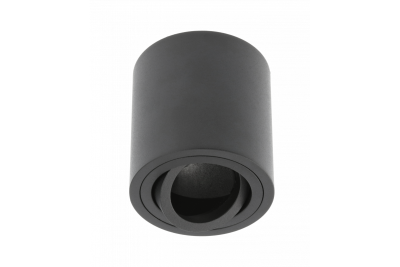 Decor Deckenleuchte AVEIRO Aluminium 80x85mm IP20 max 20W rund schwarz 1208963830