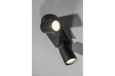 Decor Deckenleuchte BLINK AC220-240V 50/60 Hz GU10 max. 20W*2 IP20 doppelt schwarz 1208963842