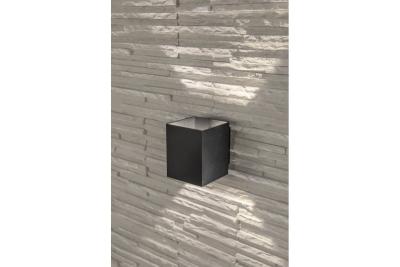 Decor Wandbefestigung CAMPIONE Aluminium G9 IP20 max. 40W IP20 quadratisch schwarz 1208963849