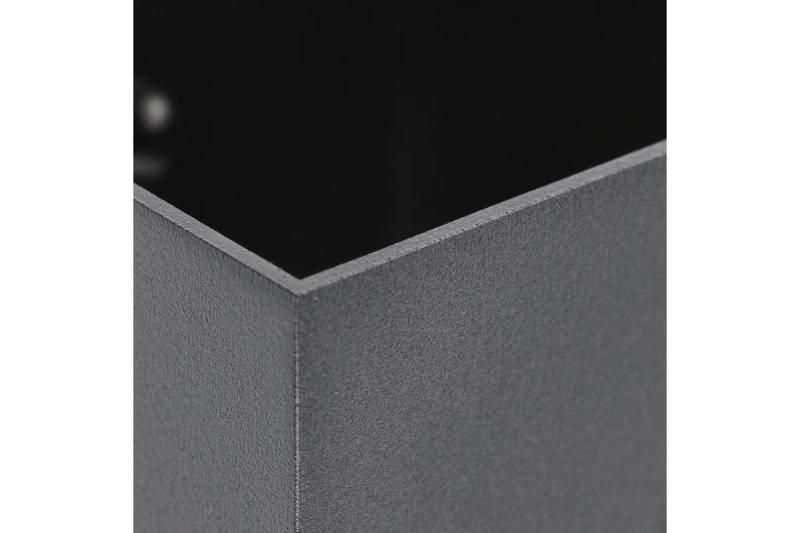 Decor Wandbefestigung CAMPIONE Aluminium G9 IP20 max. 40W IP20 quadratisch schwarz 1208963849