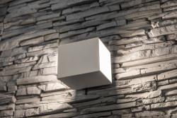 Decor Wandbefestigung CAMPIONE Aluminium G9 IP20 max. 40W IP20 quadratisch weiß 1208963850