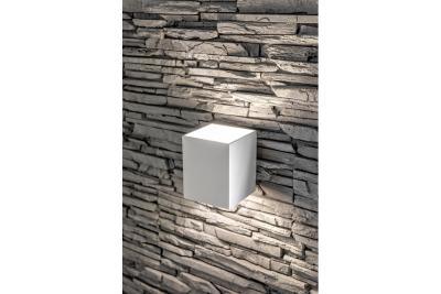 Decor Wandbefestigung CAMPIONE Aluminium G9 IP20 max. 40W IP20 quadratisch weiß 1208963850