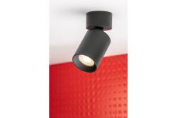 Decor Deckenleuchte FARGO Aluminium 70x160mm IP20 max 20W rund schwarz 1208963876