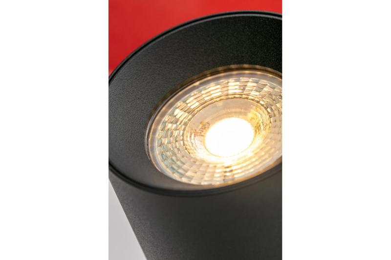 Decor Deckenleuchte FARGO Aluminium 70x160mm IP20 max 20W rund schwarz 1208963876