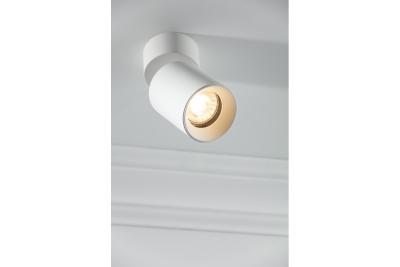 Decor Deckenleuchte FARGO Aluminium 70x160mm IP20 max 20W rund weiß 1208963878