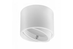 Decor ISUMI Deckenlampe mit verstellbarem Winkel, Aluminium 130x100 IP20 ES111 GU10 rund, weiß. 1208963895