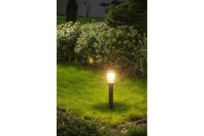 Decor KERTA-P 50 Gartenleuchte E27 MAX.12W IP44 AC220-240V 50-60Hz Pollerleuchte Graphit 1208963907