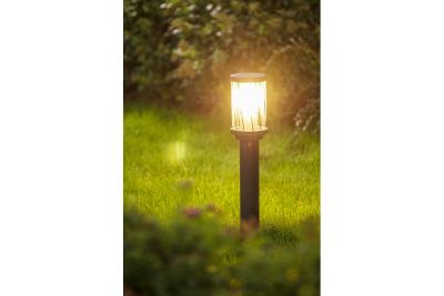 Decor KERTA-P 50 Gartenleuchte E27 MAX.12W IP44 AC220-240V 50-60Hz Pollerleuchte Graphit 1208963907