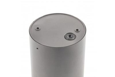 Decor Deckenleuchte LENTO Alum 100x130 IP54 MAX.35W rund Graphit 1208963924
