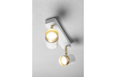 Decor Deckenleuchte ORIO Aluminium 24,0x5,5x14,0 IP20 2*GU10 max. 50W rund weiß 1208963964
