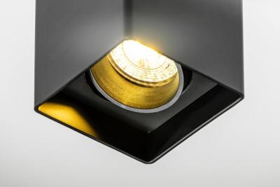 Decor Deckenleuchte RESTO PC 80x80x125mm IP20 max 20W quadratisch schwarz 1208963987