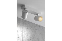 Decor Deckenleuchte SANTO Aluminium IP20 max. 20W*2 doppelt rund weiß 1208963998