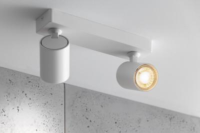 Decor Deckenleuchte SANTO Aluminium IP20 max. 20W*2 doppelt rund weiß 1208963998