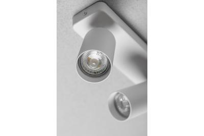 Decor Deckenleuchte SANTO BIS Aluminium IP20 max. 20W*2 doppelt rund weiß 1208964000