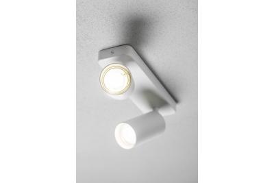 Decor Deckenleuchte SANTO BIS Aluminium IP20 max. 20W*2 doppelt rund weiß 1208964000