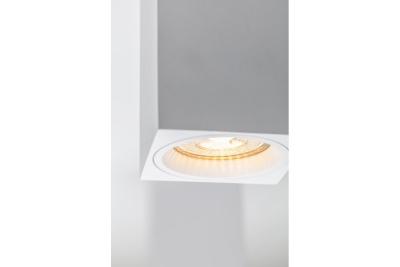 Decor Lampenoberfläche montiert SENSA MINI Aluminium 70x70x115 IP20 max 50W quadratisches weißes Gehäuse. 1208964014