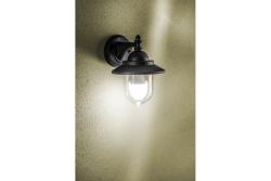 Decor Gartenleuchte TOSKANA-AD E27 MAX.60W IP54 AC220-240V 50-60Hz matt schwarz 1208964026