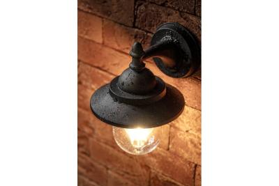 Decor Gartenleuchte TOSKANA-AD E27 MAX.60W IP54 AC220-240V 50-60Hz matt schwarz 1208964026