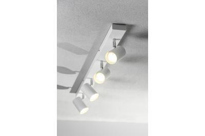 Decor Deckenleuchte VENETO IP20 max. 20W 4 x GU10 rund weiß 1208964041