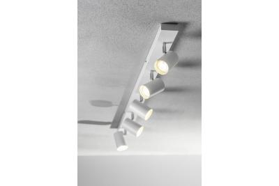 Decor Deckenleuchte VENETO IP20 max. 20W 5 x GU10 rund weiß 1208964043