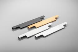 Aluminiumgriff LIND C = 320/396/18 mm gebürstetes Gold 1208965614