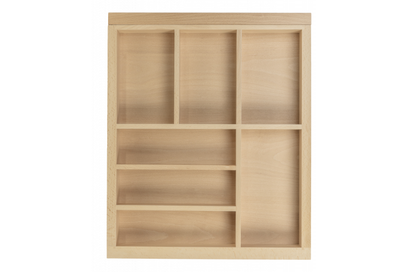 Dekor Cutle Besteckeinsätze Küche Verstellbarer Einsatz für 600-1000mm Schränke 1208966291