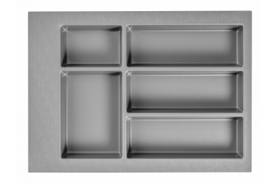 Decor Cutle Besteckeinsatz für Küchenschublade 400 Anthrazit 1208966374
