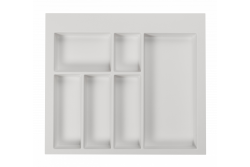 Decor Cutle Besteckeinsatz für Küchenschublade 600 Weiß 1208966377