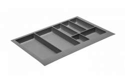 Decor Cutle Besteckkasten Einsatz für Küchenschublade 800 Anthrazit 1208966380