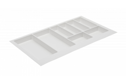 Decor Cutle Besteckeinsatz Einsatz für Küchenschublade 900 Weiß 1208966381