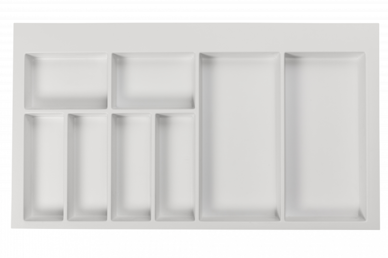 Decor Cutle Besteckeinsatz Einsatz für Küchenschublade 900 Weiß 1208966381