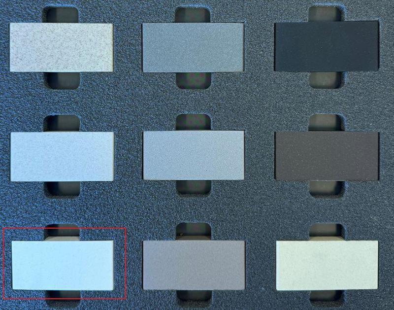 GraniteMy Universal Spülbecken Quarz Granit Farbmuster WEISS 1208967245